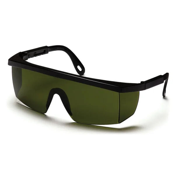 Pyramex SB460SF Integra Black Safety Glasses W/ 3.0 IR Filter Lens Lens (12 each)