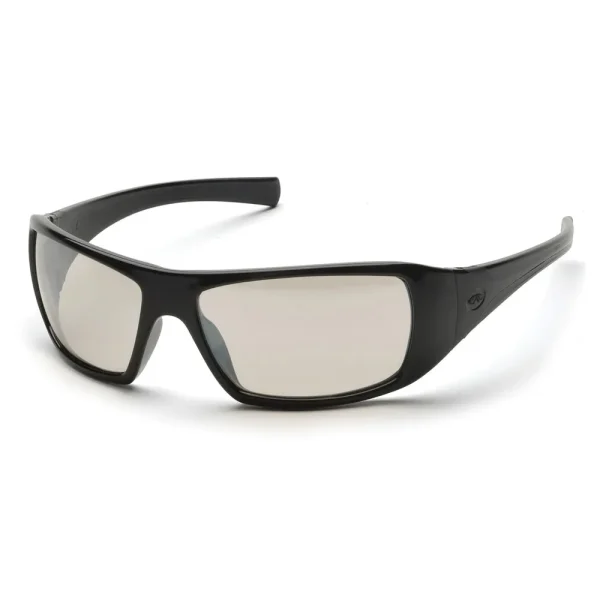 Pyramex SB5680D Goliath Black Safety Glasses W/ Indoor/Outdoor Mirror Lens (12 each)