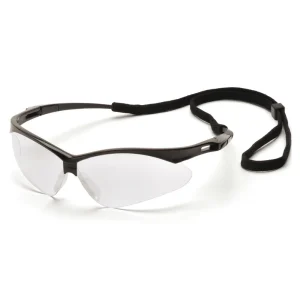 Pyramex SB6310SP PMXTREME Black Safety Glasses W/ Clear with Cord Lens (12 each)