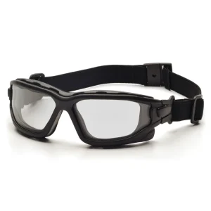 Pyramex SB7010SDNT I-Force Slim Black Goggles W/ Clear Anti-Fog Lens (12 each)