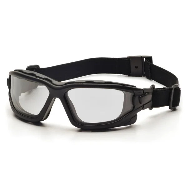 Pyramex SB7010SDNT I-Force Slim Black Goggles W/ Clear Anti-Fog Lens (12 each)