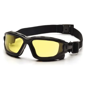 Pyramex SB7030SDT I-Force Black Goggles W/ Amber Anti-Fog Lens (12 each)