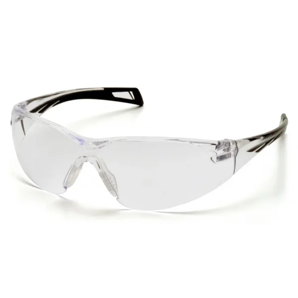 Pyramex SB7110S PMXSLIM Black Temples Safety Glasses W/ Clear Lens (12 each)