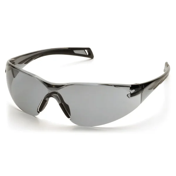 Pyramex SB7120ST PMXSLIM Black Temples Safety Glasses W/ Gray Anti-Fog Lens (12 each)