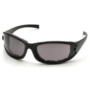 Pyramex SB7320DT PMXCEL Matte Black Safety Glasses W/ Gray Anti-Fog Lens (12 each)