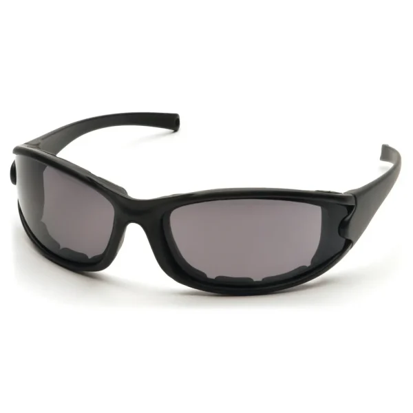 Pyramex SB7320DT PMXCEL Matte Black Safety Glasses W/ Gray Anti-Fog Lens (12 each)
