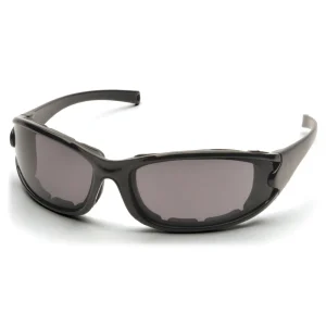 Pyramex SB7321DT PMXCEL Glossy Black Safety Glasses W/ Gray Polarized Anti-Fog Lens (1 each)