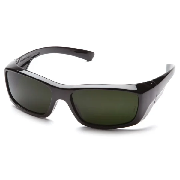 Pyramex SB7950SF Emerge™ Black Safety Glasses W/ 5.0 IR Filter Lens (12 each)