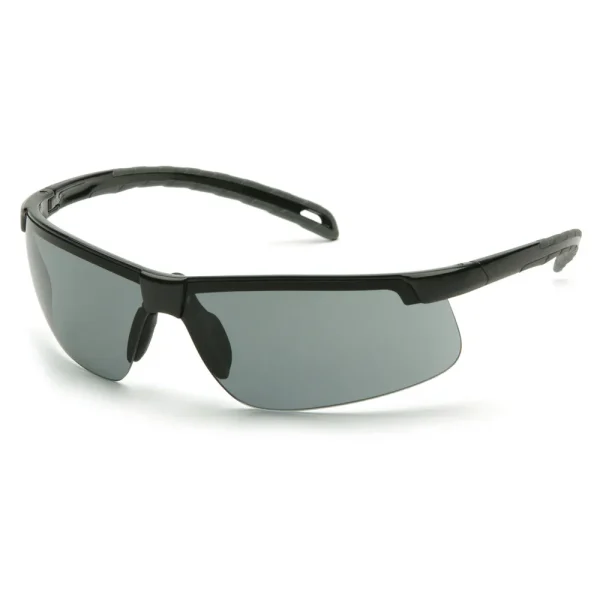 Pyramex SB8620DTM Ever-Lite Black Safety Glasses W/ Gray H2MAX Anti-Fog Lens (12 each)