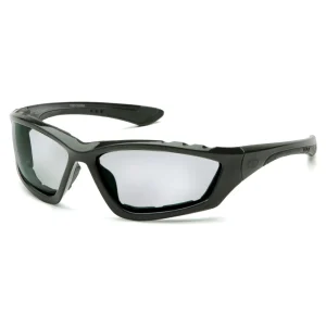 Pyramex SB8725DTP Accurist Black Safety Glasses W/ Light Gray Anti-Fog Lens (12 each)