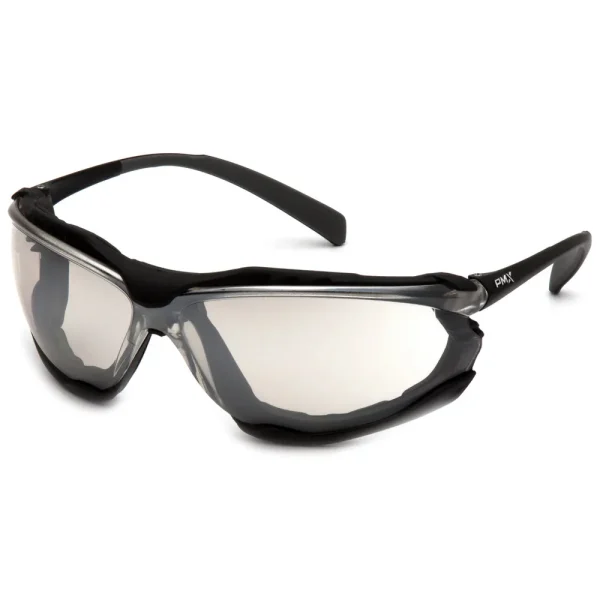Pyramex SB9380ST Black Safety Glasses W/ Indoor/Outdoor Anti-Fog Lens (12 each)