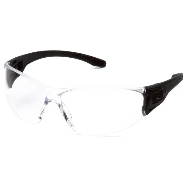 Pyramex SB9510S Trulock™ Black Safety Glasses W/ Clear Lens (12 each)
