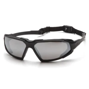 Pyramex SBB5070DT Highlander™ Black Goggles W/ Silver Mirror Anti-Fog Lens (12 each)