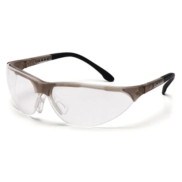 Pyramex SCG2810ST Rendezvous Crystal Gray Safety Glasses W/ Clear Anti-Fog Lens (12 each)