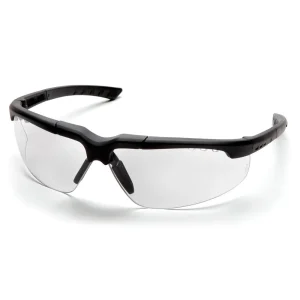 Pyramex SCH4810D Reatta Charcoal Safety Glasses W/ Clear Lens (12 each)
