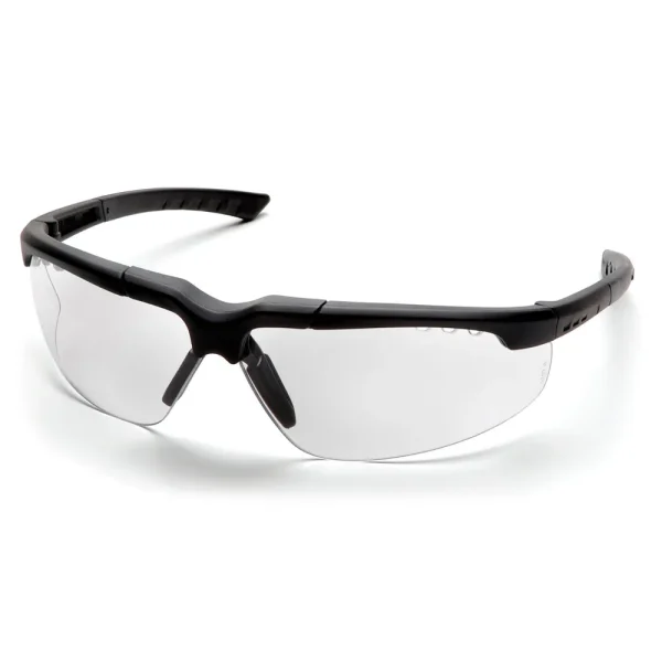 Pyramex SCH4810D Reatta Charcoal Safety Glasses W/ Clear Lens (12 each)