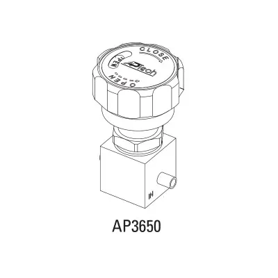 AP Tech AP3650 Series 1/4″ Diaphragm Valve