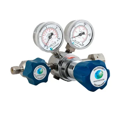 3510A-580-S Series Single-Stage High-Purity Regulator – SS (No outlet valve)