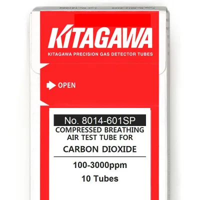 Carbon Dioxide, Gas Detector Tubes for Compressed Breathing Air