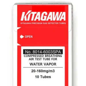 Water Vapor, Gas Detector Tubes for Compressed Breathing Air