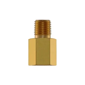 Adapter, 1/4″ MNPT x 1/4″ FNPT, Brass