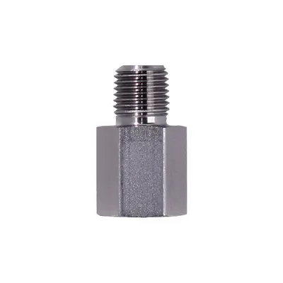 Adapter, 1/4″ MNPT x 1/4″ FNPT, SS