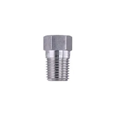 Bushing, 1/4″ MNPT x 1/8″ FNPT, Stainless Steel