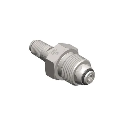 CGA Fitting – w/Integral Check Valve (SS)