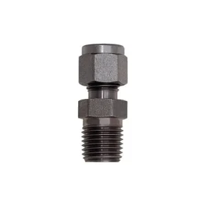 Connector, 1/4″ Compression by 1/4″ MNPT, Monel