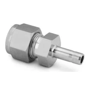 Reducer, 1/4″ Tube Stub by 1/8″ Compression, SS