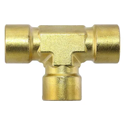 Tee, 1/4″ Female, Brass