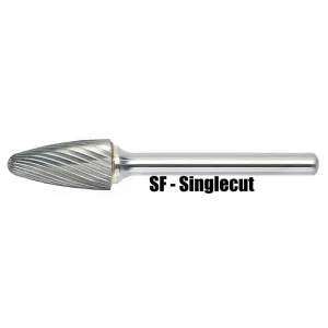 Mastercut SF-15 3/4″ Radius Tree Shape Carbide Burr (1 Burr)