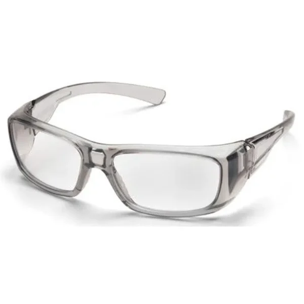 Pyramex SG7910DRX Emerge™ Gray Safety Glasses W/ Clear Lens (12 each)