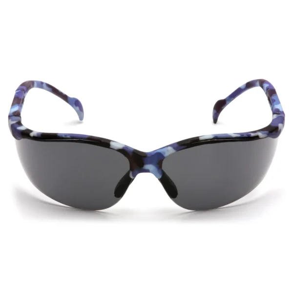 Pyramex SIC1820S Venture II Ice Camouflage Safety Glasses W/ Gray Lens (12 each)