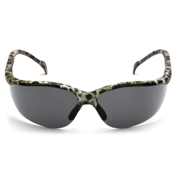 Pyramex SJG1820S Venture II Jungle Green Safety Glasses W/ Gray Lens (12 each)