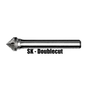Mastercut SK-4 7/16″ 90° Included Cone Shape Carbide Burr (1 Burr)