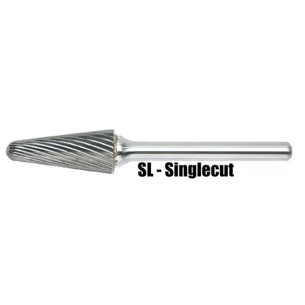 Mastercut SL-7 3/4″ Radius Cone Shape Carbide Burr (1 Burr)