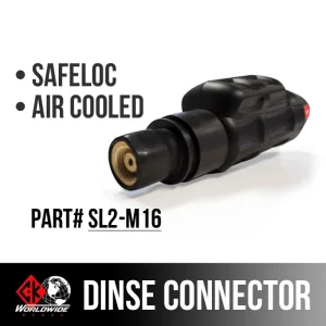CK Worldwide Dinse Connector For AHP 200 and Eastwood 200 (SL2-M16)