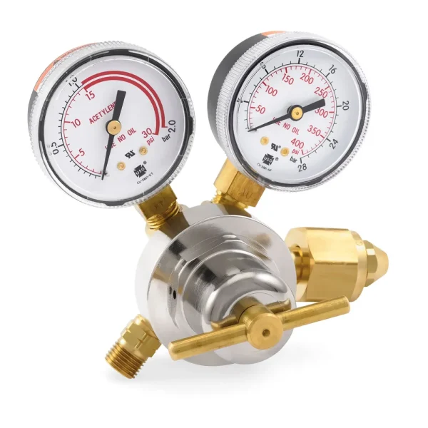 Smith Medium Duty Acetylene Regulator, 0-15 PSIG – 30-15-300