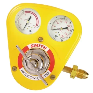 Smith HD Acetylene Regulator w/ Hard Hat, 0-15 PSIG – 40-15-510S