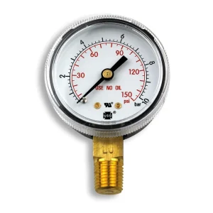Smith 2″ Pressure Gauge, 150 PSI/Bar – GA137-03