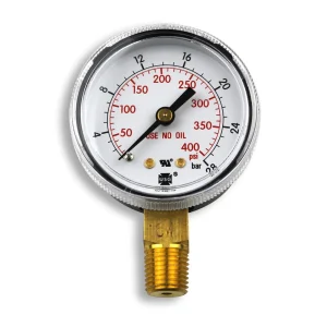 Smith 2″ Pressure Gauge, 400 PSI/Bar – GA138-03