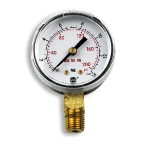 Smith 2″ Pressure Gauge, 200 PSI/Bar – GA140-03