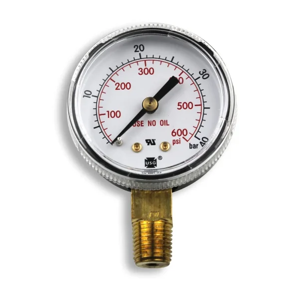 Smith 2″ Pressure Gauge, 600 PSI/Bar – GA142-03