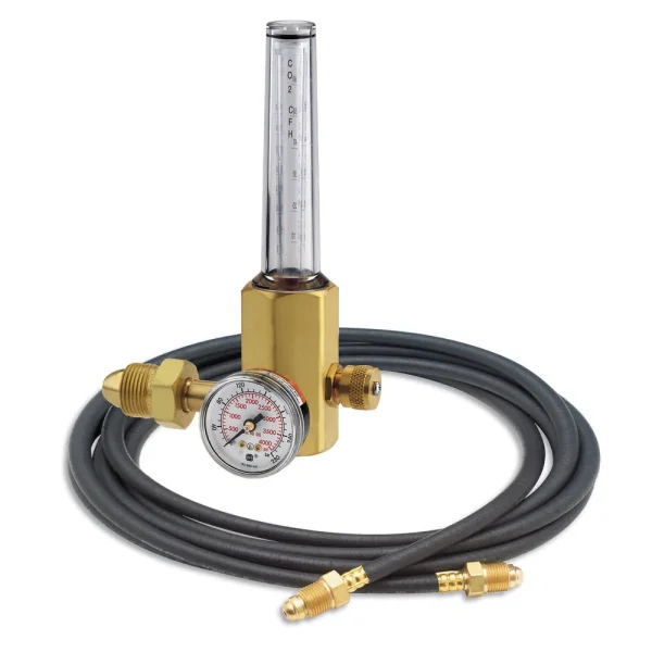 Smith Economy CO2/Helium/Argon Flowmeter w/ Hose, 50 PSI – H2051B-580H