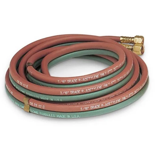 Smith Equipment Co. Hose Twin R-Gr 3/16 12.5 Acet |RA921