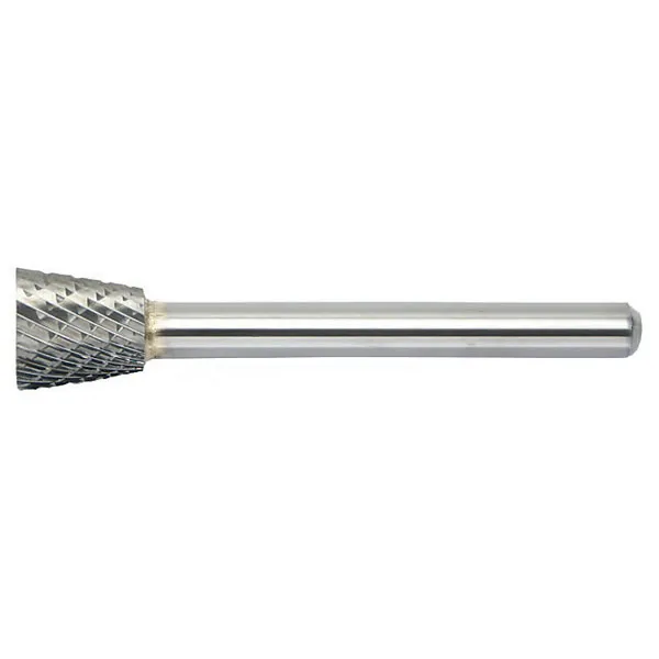 Mastercut SN-2DM || 3/8 Diameter, Diamondcut SN – Inverted Cone Shape Burs – 15 Degree