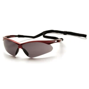 Pyramex SR6320SP PMXTREME Red Safety Glasses W/ Gray with Cord Lens (12 each)