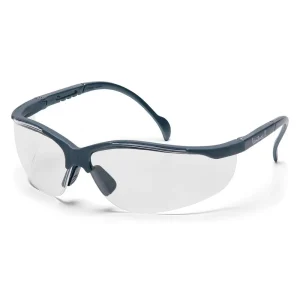 Pyramex SSG1810S Venture II Slate Gray Safety Glasses W/ Clear Lens (12 each)