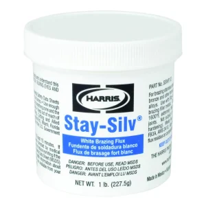 HARRIS® SSWF1 STAY-SILV WHITE FLUX 1LB JAR